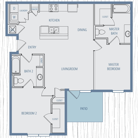 Silver Oaks Rose Floor Plan